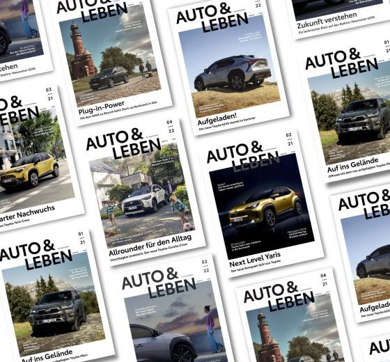 JETZT ONLINE VERFÜGBAR: UNSER TOYOTA KUNDENMAGAZIN AUTO & LEBEN